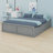 Wood Platform Bed Frame With Drawers