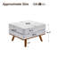 Repose-pieds rembourré 29,7 po Inayat-469517779