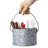 4-Slot Galvanized Metal Flatware Caddy
