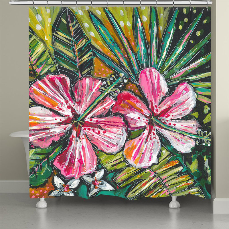 Richelle Floral Shower Curtain
