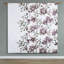 Édredon et édredon doux en microfibre douce - 100% feuilles mauves à motif floral, taupe