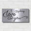 «I Freaking Love You», art mural en métal-578045123