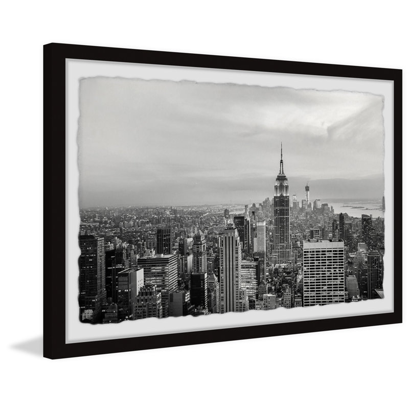 NYC High-Rise - Single Picture Frame Print, 20cm H x 30cm W x 3.81cm D