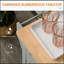 Îlot de cuisine sur roulettes, plateau en bois d'hévéa, porte-épices, porte-serviettes, tiroirs-2129175751