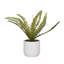 Plante à feuillage artificiel 12,15 po en pot