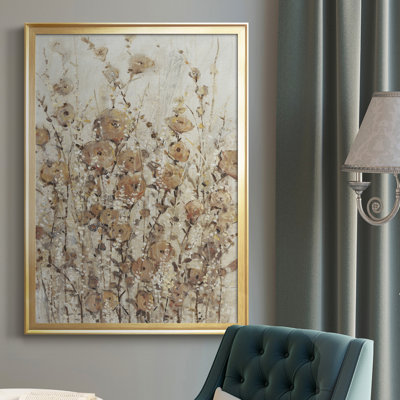 Toile encadrée de qualité supérieure Garden Edge II - prête à être accrochée