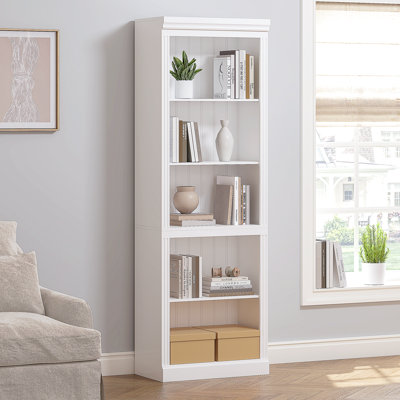 13.4"D X 23.7"W X 71.3"H 5 Tier Tall Bookshelf
