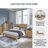 Gulnaaz Queen Panel Bed-123191433