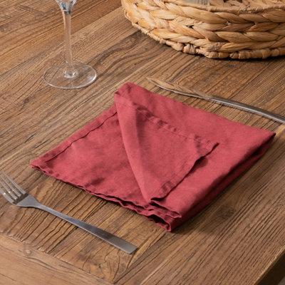 Linen No Pattern Napkin