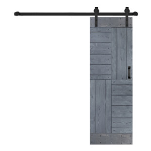 Patented Product S Series DIY Sliding Barn Door With Installation Hardware Kit