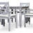 Square 5-Piece Dining Set