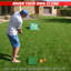 Jeu de cornhole de golf 3 pi x 2 pi dans la cour arrière