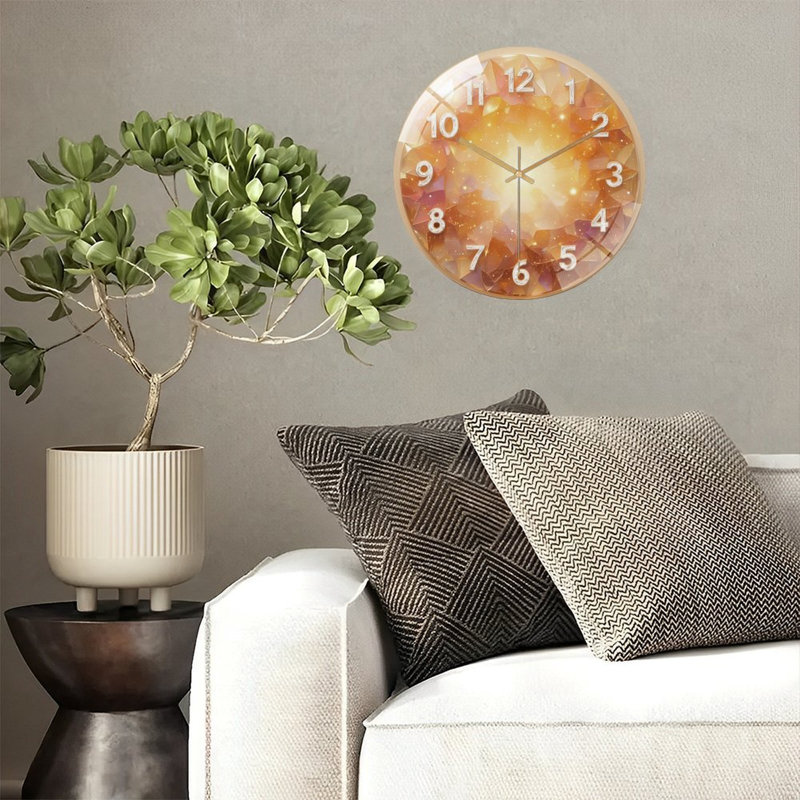 Horloge murale 12 po