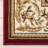 Colindale Fleur De Lis Red Formal Rug-144925042