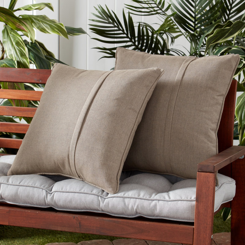  Coussin Sunbrella, Ensemble de 2, Schiste Cast