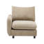 Canapé d'angle modulaire en velours 69 po 2 places-1802683767