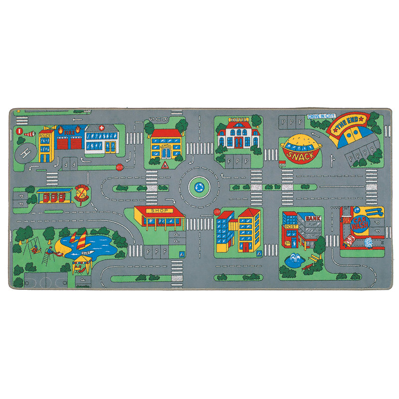 City Play Carpet - Rectangle Small