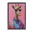 Floral girafe sur cadre flottant, design par LSR Design Studio-2000334504-2000334505