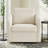 33" W Modern Upholstered Swivel Armchair-1378563912