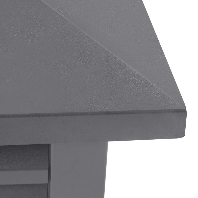 Chapeau de cheminée en alliage d'aluminium, Gris