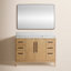 Meuble-lavabo sur pied simple avec plateau 48 po Langosta-392944673