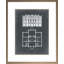 Graphic Building And Plan I Print by Gibbs
