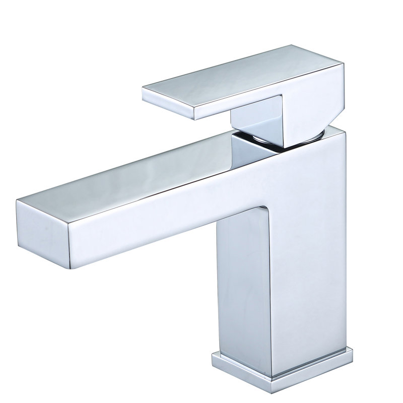 Single Hole Bathroom Faucet with Drain Assembly, Matte Black