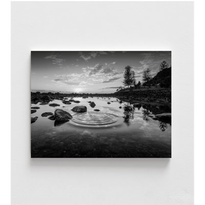 «Radiating Ripples» par Marcus Prime, reproduction de photographie de lac, impression de bureau surdimensionné de nature, impression murale