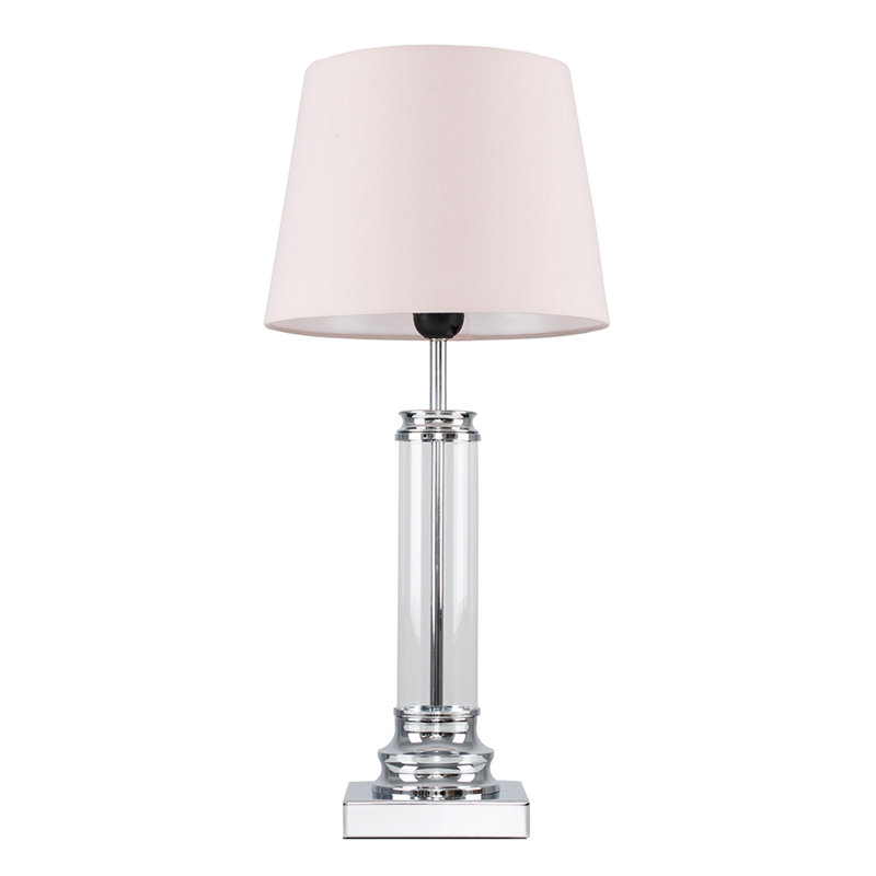 Babille Table Lamp, No, Dusty Pink