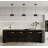 Modern 1 Light Glass Shade Pendant