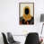 Classic Brown Wood Framed Canvas selected