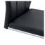 Ensemble de 4 chaises de salle à manger modernes en cuir de polyuréthane noir avec base en porte-à-faux chromée - sièges de cuisine contemporains à haut dossier-1995808635-1995808630