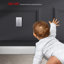 Plaques murales sans vis ENERLITES - recto verso, argent-91290710-132282283