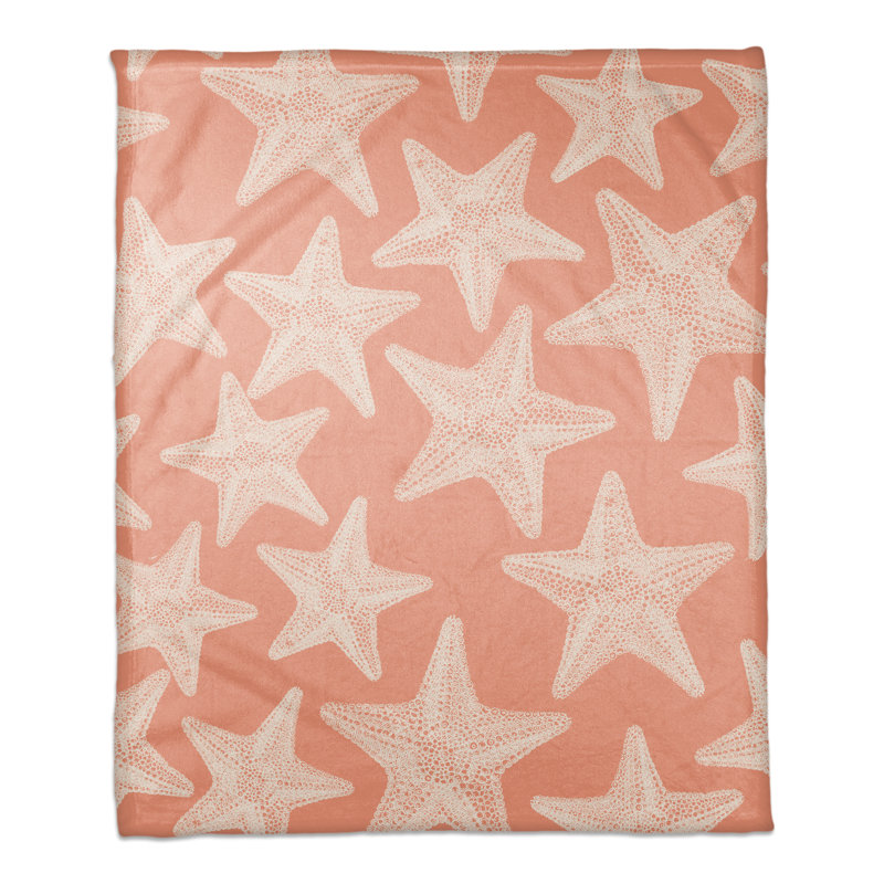 Hand Woven Throw Blanket, Orange