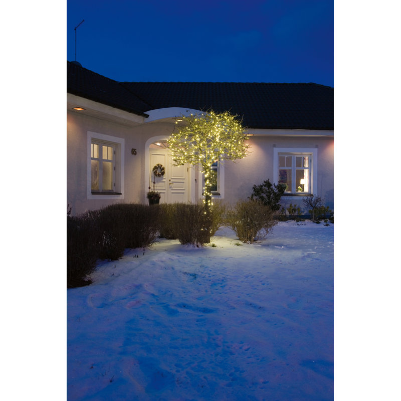 2904cm LED 120 - Bulb Wide Angle LED String Light, White