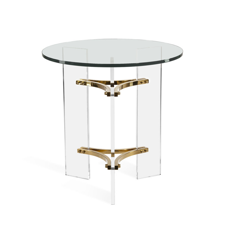 Tamara Glass End Table