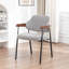 Chaise de salle à manger rembourrée Devane-123161731