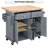 Metayer 43.3 " W Kitchen Island-495432737