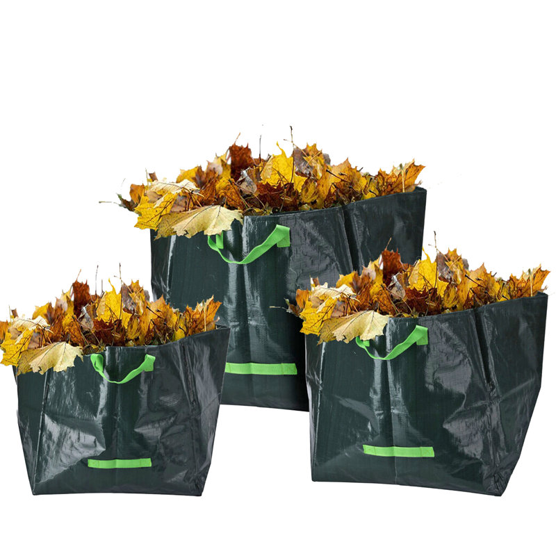 175L Fabric Trash Bags - 3 Count