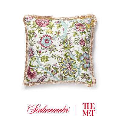 The MET x The House of Scalamandre Met Palampore/Linley Pillow