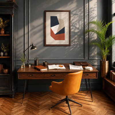 Tension Geometric - Framed Print
