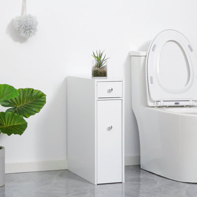 Merra Slim Modern Bathroom Cabinet – Stylish Storage for Powder Rooms & Washrooms | Ample Space, Durable Design