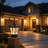 Black Solar & Hardwired Dual-Use Post Light, 4-Color Led, Ip65 Waterproof, With Remote Control, For Outdoor Gate & Patio