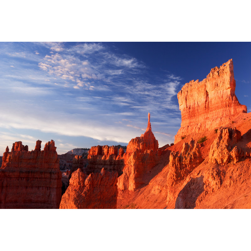 First Light At Bryce - Wrapped Canvas Print, 81cm H x 122cm W