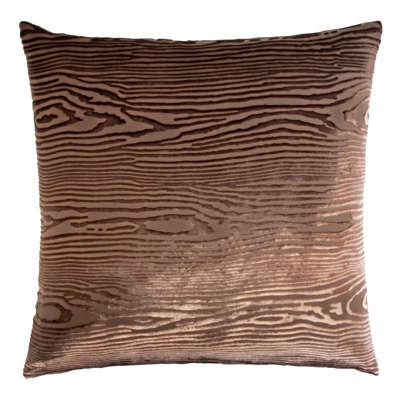 Velvet Square Pillow Cover & Insert, Boysenberry, 22" x 22"