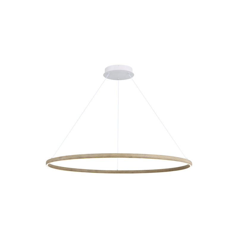 Lustre à DEL 47 po Nurein, Bois flotté