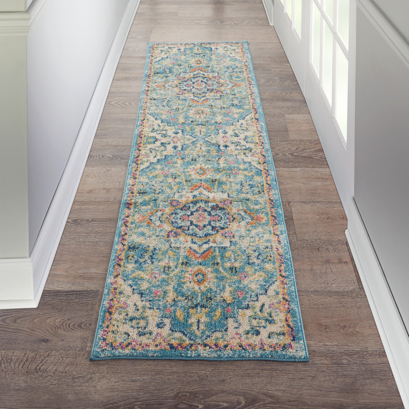 Verda Oriental Indoor Rug, Runner 2'2" x 10'