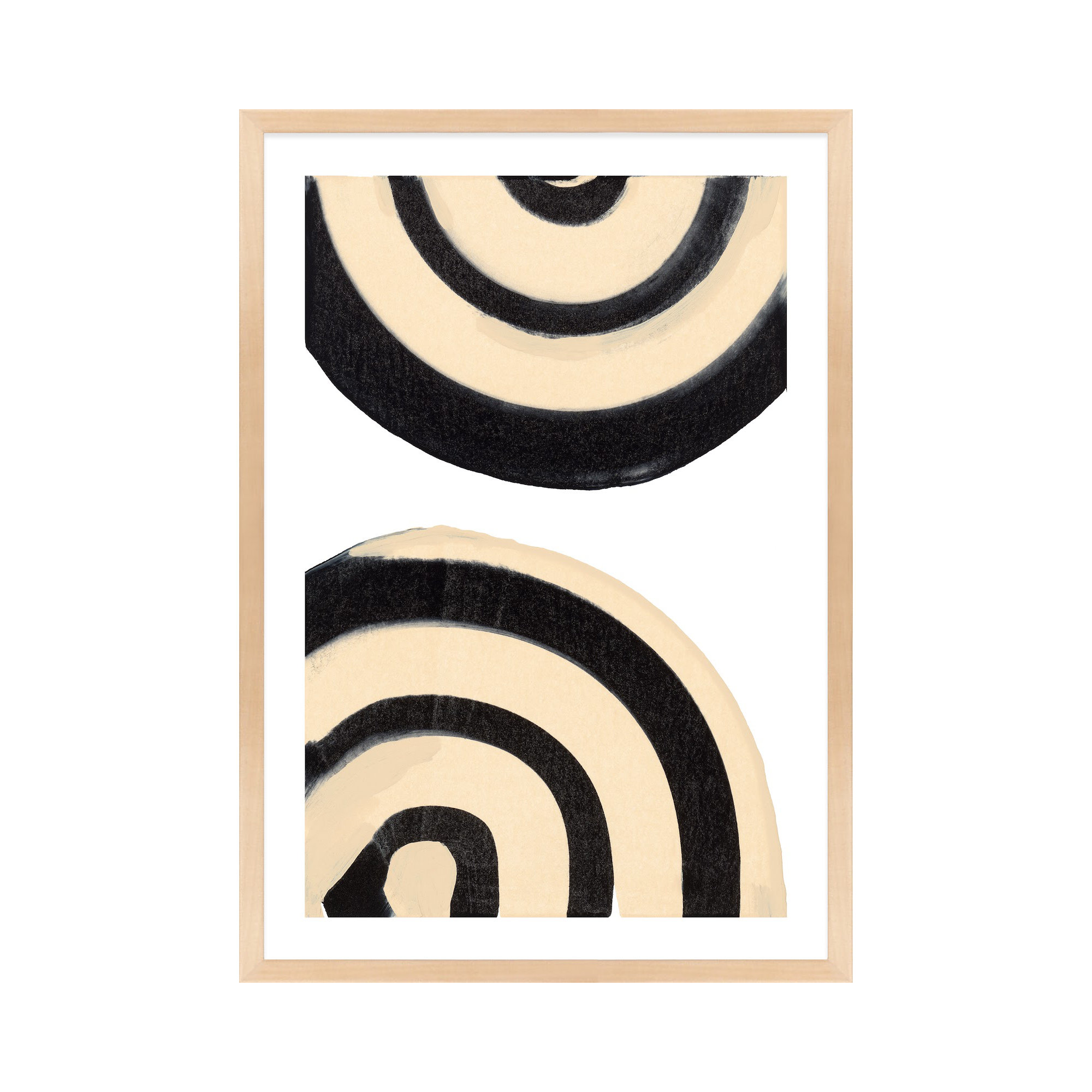 Passages 2 by Andrea Stokes, Maple Framed, 17.5" W x 25" H
