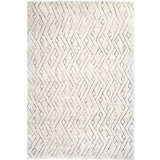 Rebel Hand-loomed 9'10" x 13'1" Area Rug in Cream