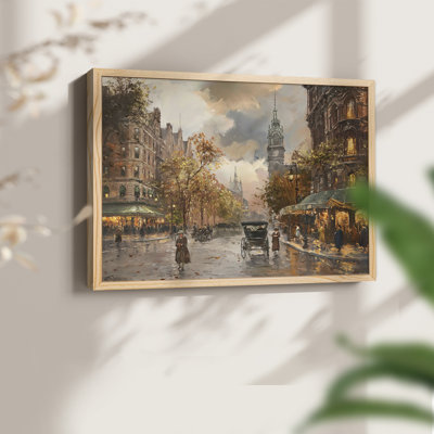 Landscape Series-CLXXXVII -Framed Print - Restickable